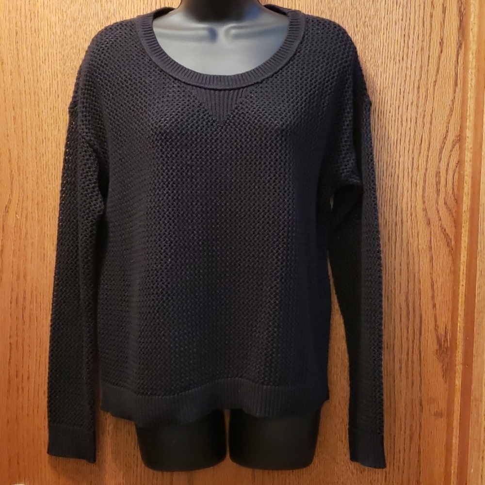 Boxy knit sweater